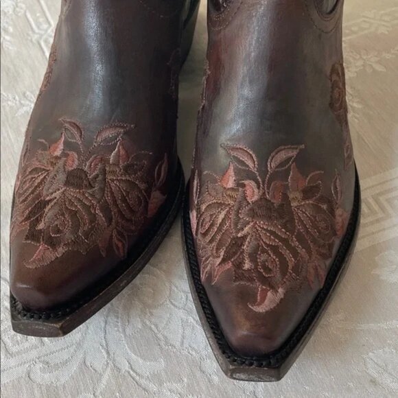 Old Gringo Brown Heeled Boots women’s size 9m - Picture 5 of 8